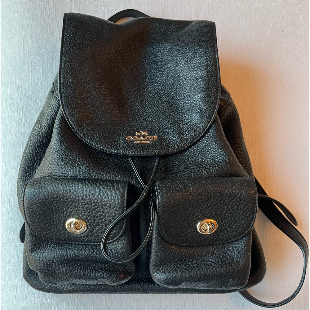 Black Coach cross body purse